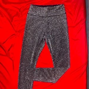 Silver leggings